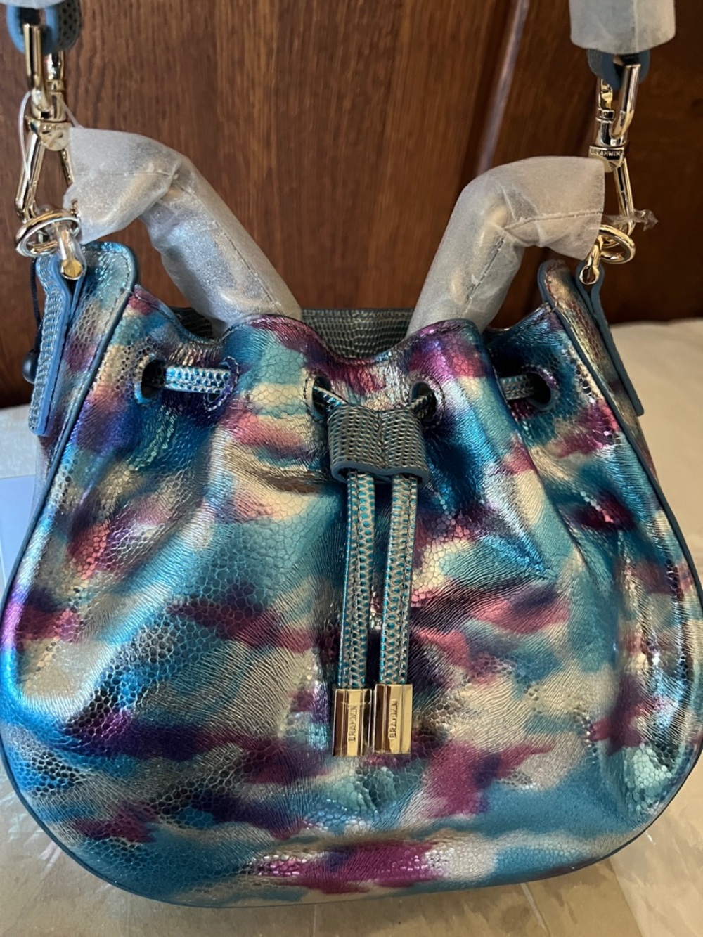 BRAHMIN Eliana Multi Durango Crossbody NWT